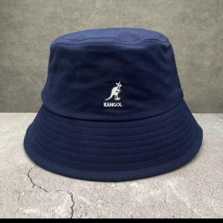 カンゴール(KANGOL)の【新品未使用】KANGOL カンゴール バケットハット ユニセックス【ネイビー】(ハット)