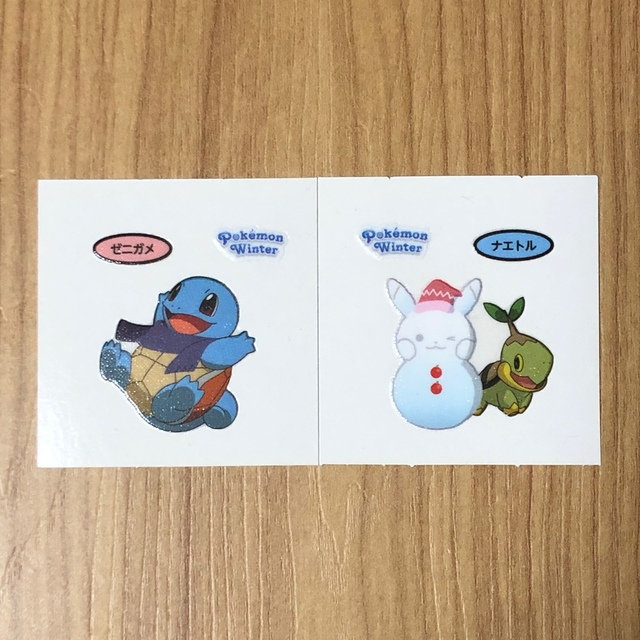 ポケモン - 【* ちゃむ様専用】ポケモンパン シール 2枚 Winter 417-G