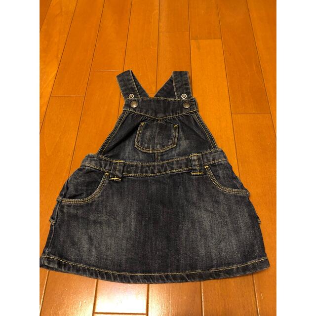 Old Navy(オールドネイビー)のオールドネイビー　ジャンパースカート キッズ/ベビー/マタニティのベビー服(~85cm)(スカート)の商品写真