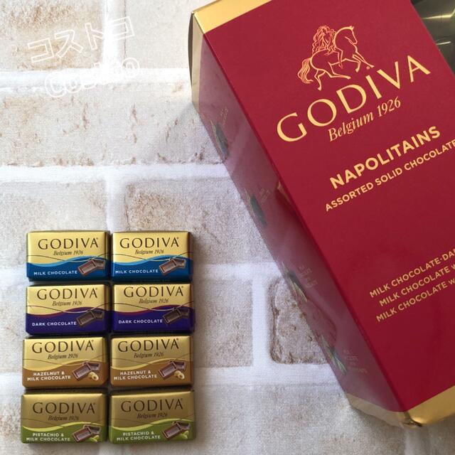 コストコ(コストコ)の♡大人気♡コストコ GODIVA ナポリタンチョコレート 8個 お試し 301円 食品/飲料/酒の食品(菓子/デザート)の商品写真