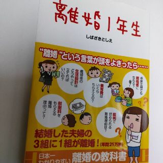 【まこ様専用】離婚１年生 日本一わかりやすい離婚の教科書(人文/社会)