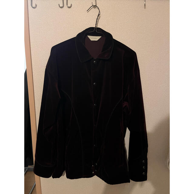 Jieda VELVET PATCH WESTERN SHIRT JACKET