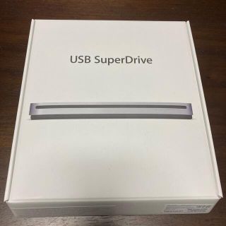 マック(Mac (Apple))の【動作確認済】APPLE USB Super Drive MD564ZM/A(PC周辺機器)