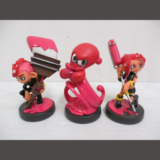 amiibo タコ　タコガール　タコボーイ