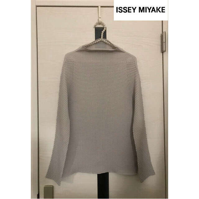 ISSEY MIYAKE(イッセイミヤケ)のrennhimama様♡ * * * ISSEYMIYAKEハイネックカットソー レディースのトップス(カットソー(長袖/七分))の商品写真