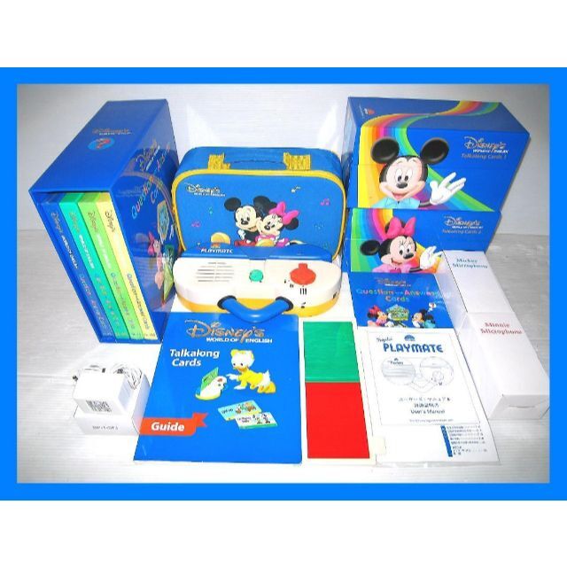 Disney(ディズニー)の専用出品 2015年購入品 DWE 新子役 ディズニー英語ミッキーパッケージ キッズ/ベビー/マタニティのおもちゃ(知育玩具)の商品写真