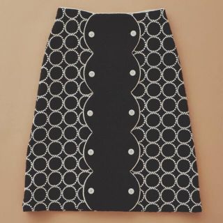 ミナペルホネン(mina perhonen)のminaperhonen tambourine skirt 36【新品未使用】(ひざ丈スカート)