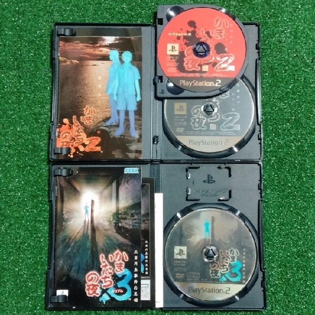 PlayStation2(プレイステーション2)のPS2ソフト『かまいたちの夜２』+『同x3(トリプル)』2本セット#送料込み エンタメ/ホビーのゲームソフト/ゲーム機本体(家庭用ゲームソフト)の商品写真