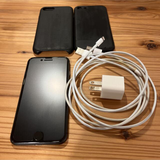 おまけ付き超美品iPhone 8 Black 256 GB SIMフリースマホ/家電/カメラ