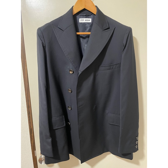 TTT MSW 21SS Double tailored jacket オリーブ