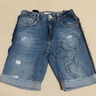 ザラキッズ(ZARA KIDS)のZARA Kids デニム ハーフパンツ 140(パンツ/スパッツ)