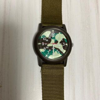 タイメックス(TIMEX)のTIMEX 迷彩　腕時計(腕時計(アナログ))