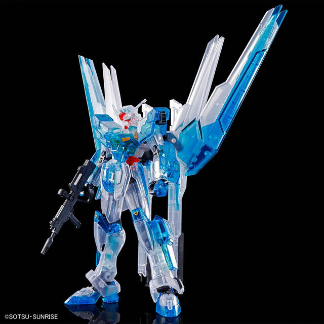 ガンダムベース限定　HG 1/144 ガンダムヘリオス[クリアカラー]