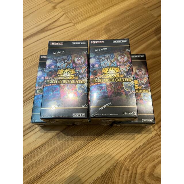 新品未開封　シュリンク付き　遊戯王 ヒストリーアーカイブコレクション 5box