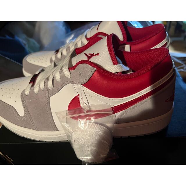 Nike Air Jordan 1 Low SE "White/Grey/Red