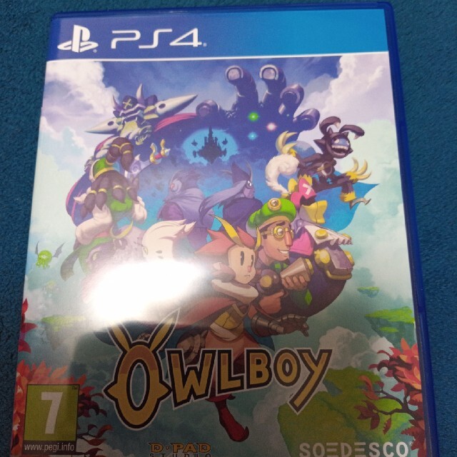 PlayStation4(プレイステーション4)のオウルボーイ　owlboy ps4 欧州版 エンタメ/ホビーのゲームソフト/ゲーム機本体(家庭用ゲームソフト)の商品写真