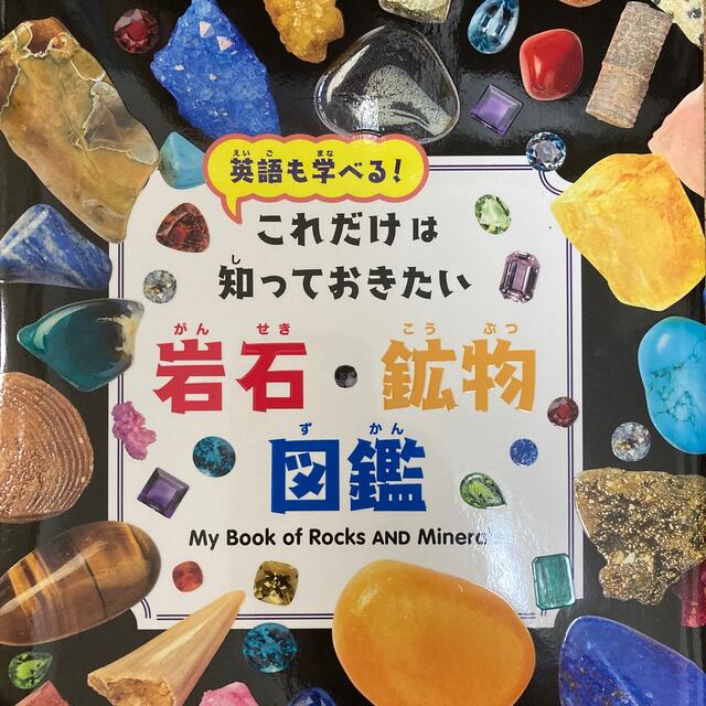 これだけは知っておきたい岩石・鉱物図鑑 英語も学べる！