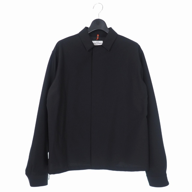 オーエーエムシー OAMC 19SS バックプリント シャツ ジャケット S 黒 オーエーエムシー OAMC 19SS バックプリント シャツ ジャケット S 黒