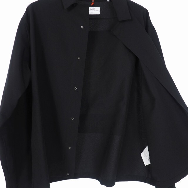 オーエーエムシー OAMC 19SS バックプリント シャツ ジャケット S 黒 オーエーエムシー OAMC 19SS バックプリント シャツ ジャケット S 黒