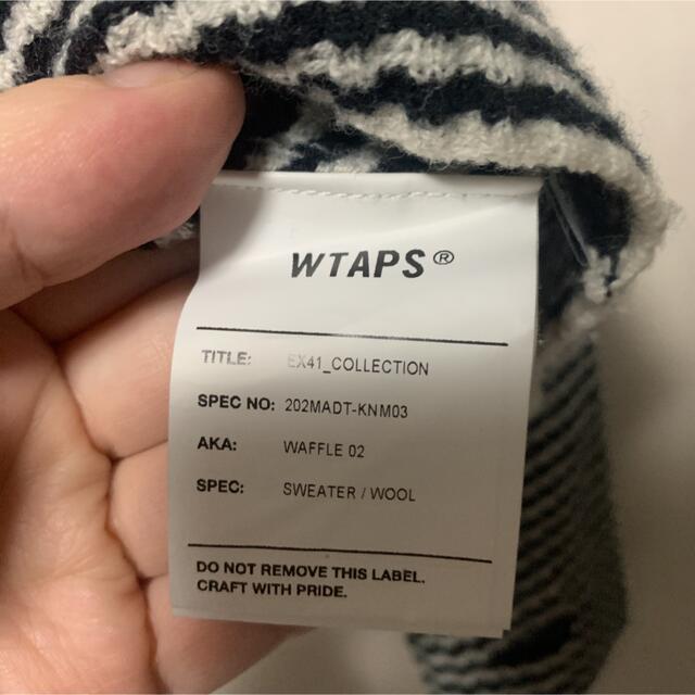 WTAPS ALL 02 SWEATER ワッフル セーター 藍染