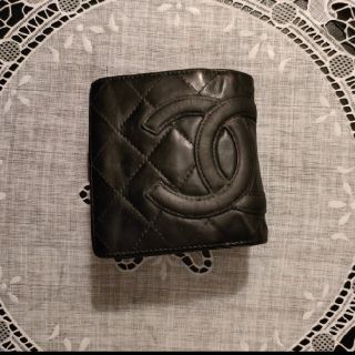 シャネル(CHANEL)のCHANELカンボンライン財布 ウォレット 二つ折り財布　お値下げ中(財布)