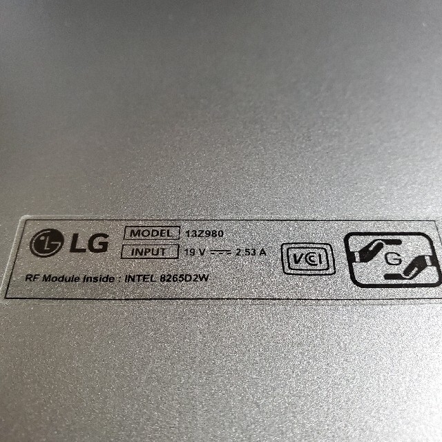 LG gram 超軽量モバイルノートPC