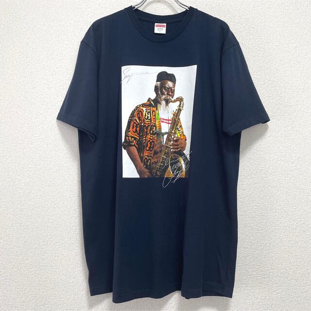 Supreme(シュプリーム)の【美品】Supreme Pharoah Sanders Tee ネイビー L メンズのトップス(Tシャツ/カットソー(半袖/袖なし))の商品写真