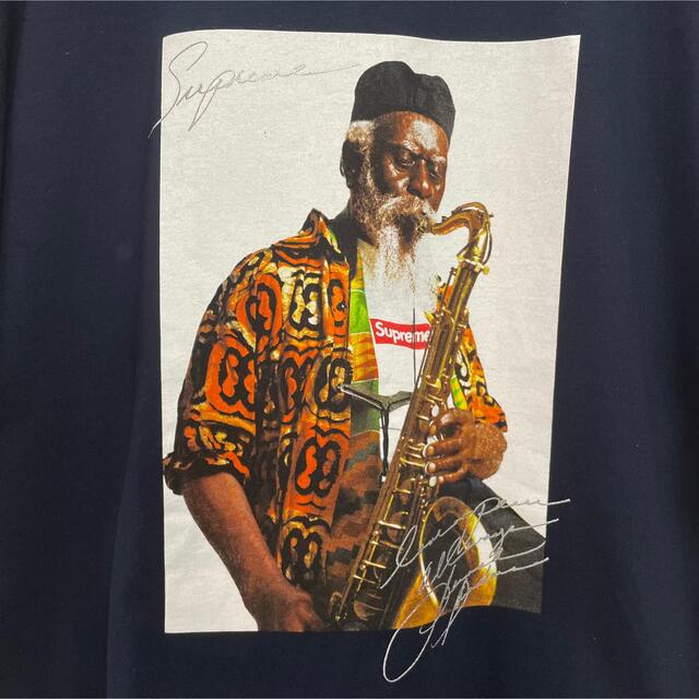 Supreme(シュプリーム)の【美品】Supreme Pharoah Sanders Tee ネイビー L メンズのトップス(Tシャツ/カットソー(半袖/袖なし))の商品写真