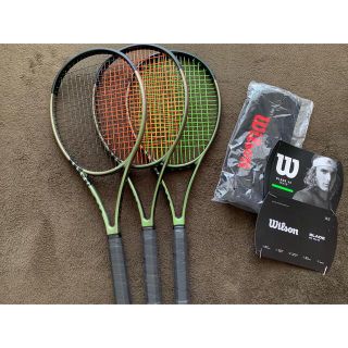 ウィルソン(wilson)のチョコマルナ様専用【美品】Wilson blade98 V8 3本セット(ラケット)