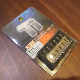 【未使用】KTS チタンサドルセット 10.5pich(パーツ)