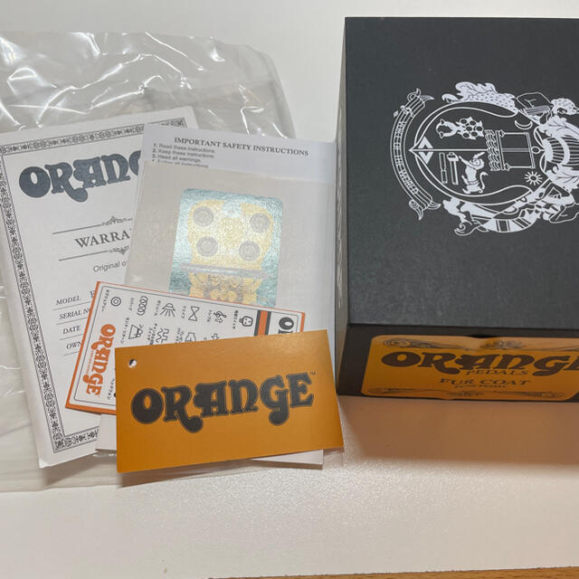 ORANGE FUR COAT FUZZ PEDAL 楽器のギター(エフェクター)の商品写真