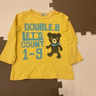 ダブルビー(DOUBLE.B)の長袖Tシャツ【100】(Tシャツ/カットソー)