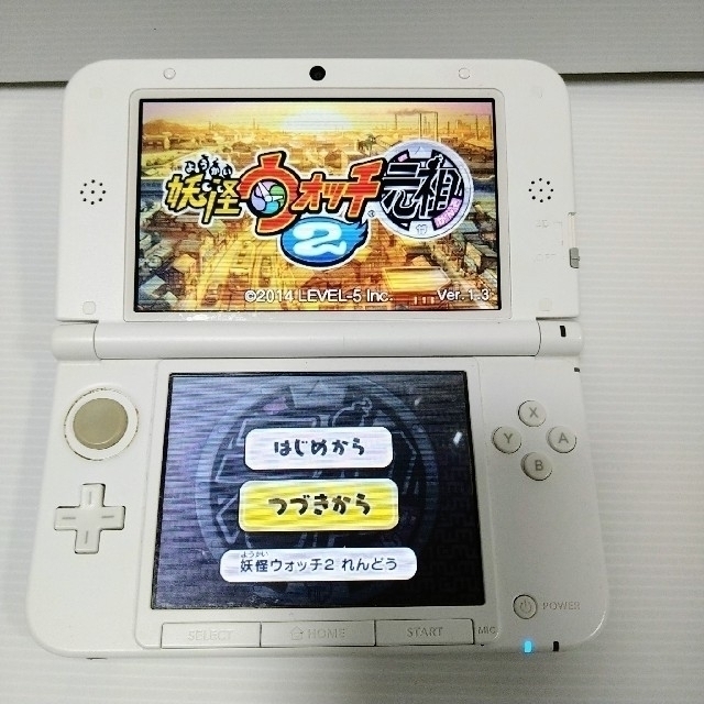 ニンテンドー3DS(ニンテンドー3DS)の妖怪ウォッチ２ 元祖 ３ＤＳ エンタメ/ホビーのゲームソフト/ゲーム機本体(携帯用ゲームソフト)の商品写真