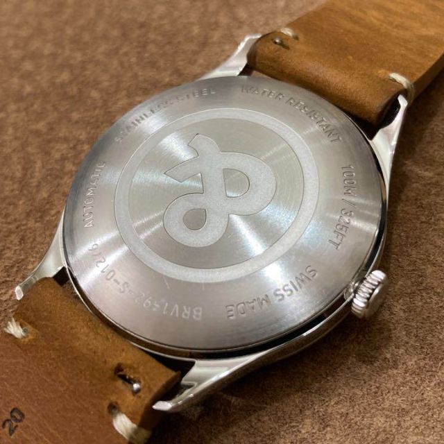 Bell & Ross(ベルアンドロス)の[Bell&Ross] BR V1-92 MILITARY 現行モデル 自動巻 メンズの時計(腕時計(アナログ))の商品写真