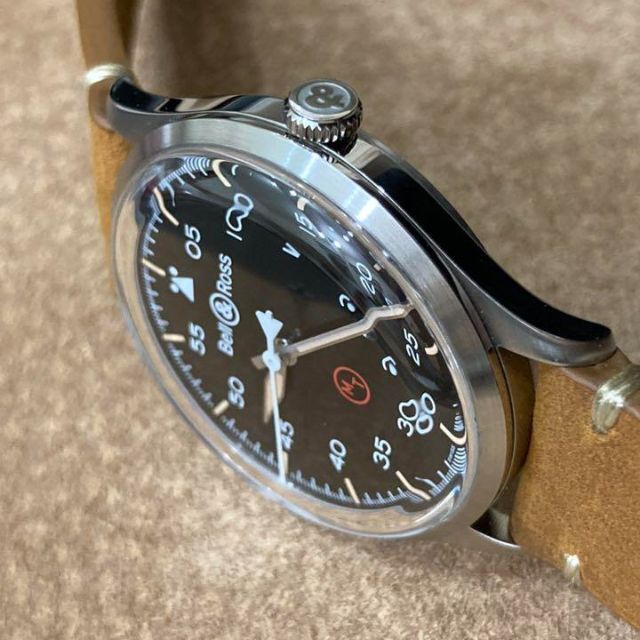 Bell & Ross(ベルアンドロス)の[Bell&Ross] BR V1-92 MILITARY 現行モデル 自動巻 メンズの時計(腕時計(アナログ))の商品写真