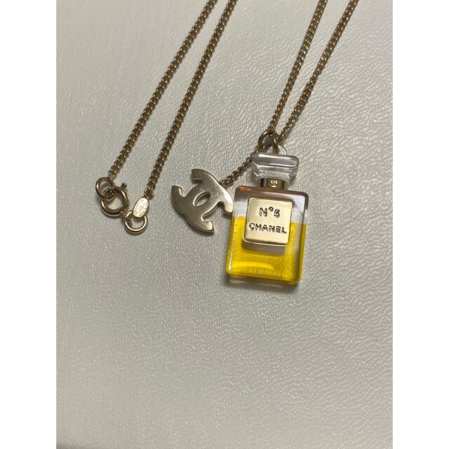 CHANEL  シャネル 香水瓶モチーフ ネックレス59cm付属品