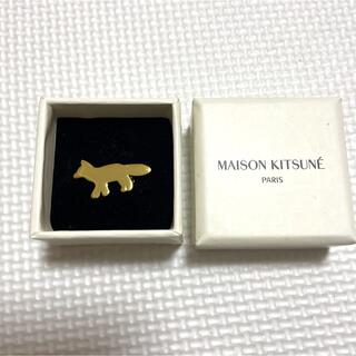 MAISON KITSUNE' - 新品 メゾンキツネ ブローチ MAISON KITSUNE 顔 
