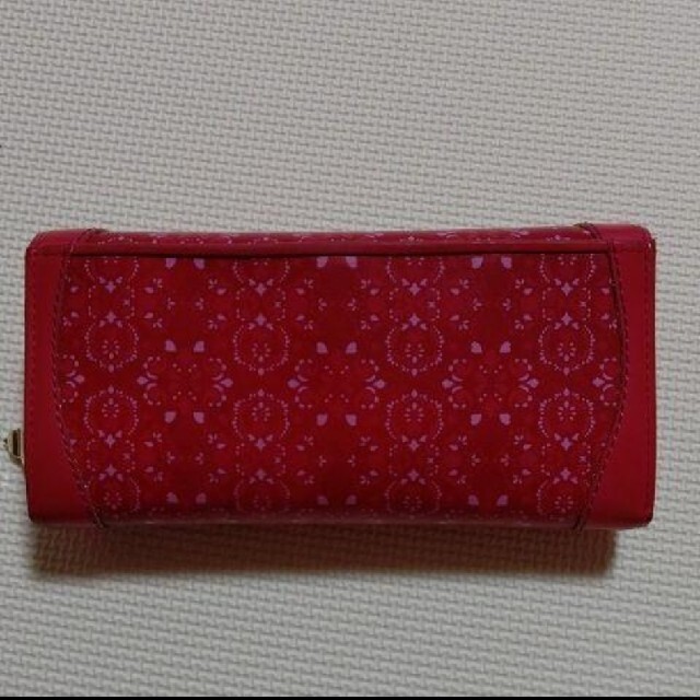 ANNA SUI(アナスイ)のANNA SUI　アナスイ　財布　長財布　レッド レディースのファッション小物(財布)の商品写真