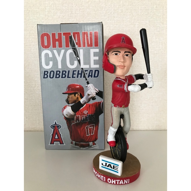 マイクトラウト大谷翔平サイクルボブルヘッド