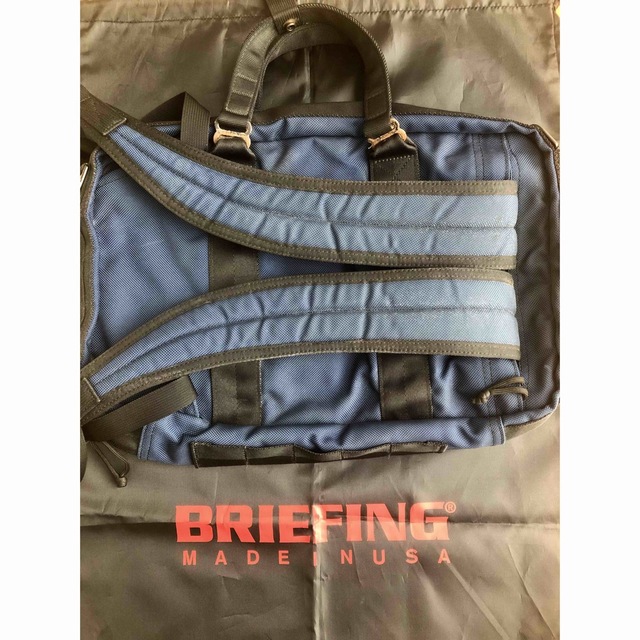 BRIEFING - BRIEFING made in USA/C-3 LINER 3way ブルーの通販 by