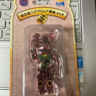 メディコムトイ(MEDICOM TOY)の招き猫ベアブリック 桃金メッキ(その他)