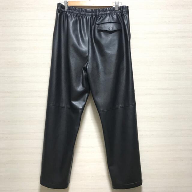 stein(シュタイン)のstein FAKE LEATHER WIDE TROUSERS最終値下げ メンズのパンツ(スラックス)の商品写真