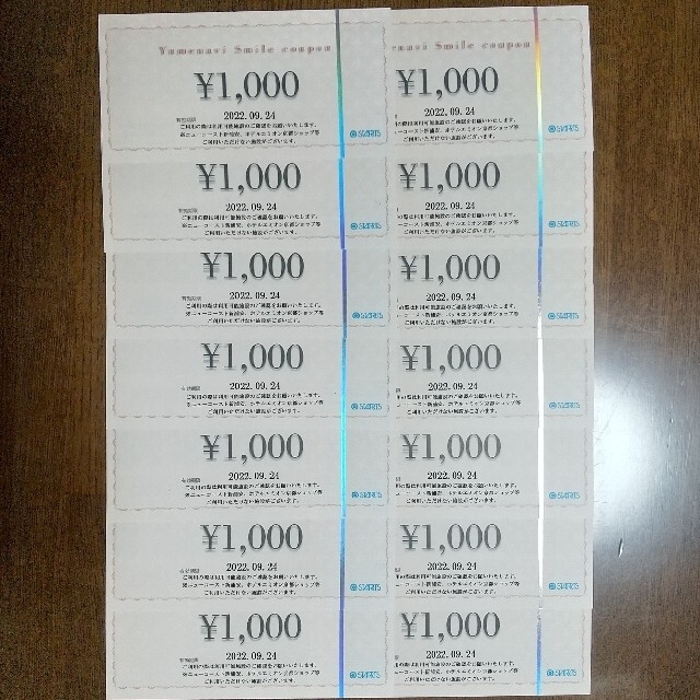 夢なび スマイルクーポン (14,000円分) - www.amatogroup.it