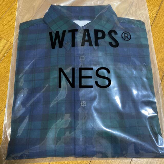 名入れ無料】 WTAPS BD 02 LS COTTON. FLANNEL. Mサイズ