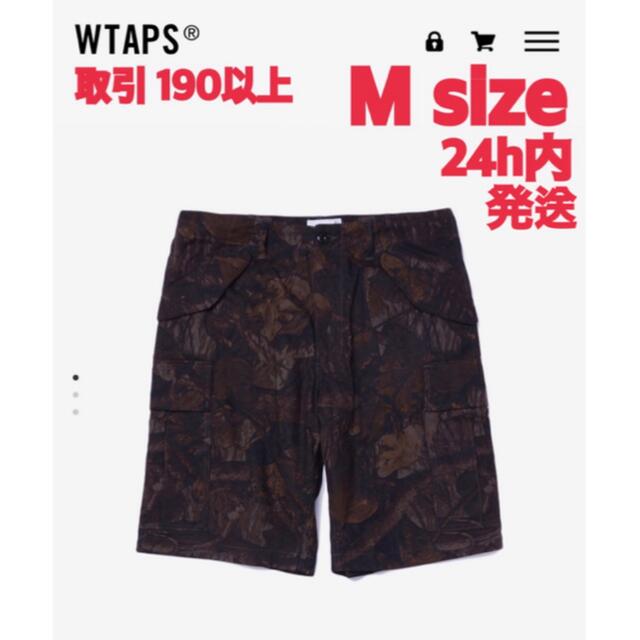 W)taps(ダブルタップス)のWTAPS CARGO SHORTS TREE CAMO OLIVE Mサイズ メンズのパンツ(ショートパンツ)の商品写真