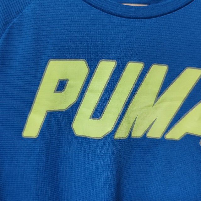 PUMA(プーマ)のお値下げ⭐️140cm【美品】半袖 PUMA キッズ/ベビー/マタニティのキッズ服男の子用(90cm~)(Tシャツ/カットソー)の商品写真