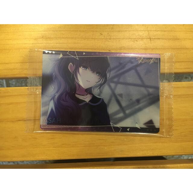 SEGA(セガ)の朝比奈まふゆ　プロセカ　ウェハース エンタメ/ホビーのトレーディングカード(シングルカード)の商品写真
