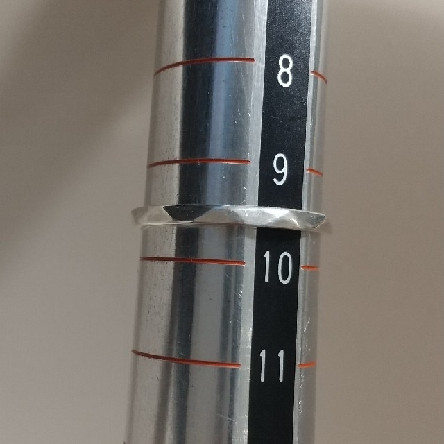 波打ちリング  9.5号  シルバー925  オーダーメイドセット レディースのアクセサリー(リング(指輪))の商品写真