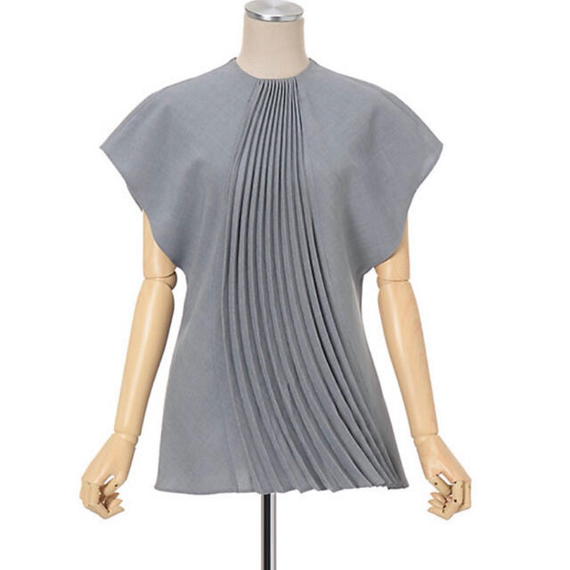 mame - 値下げ☆mame kurogouchi完売Curved Pleated Top☆の通販 by
