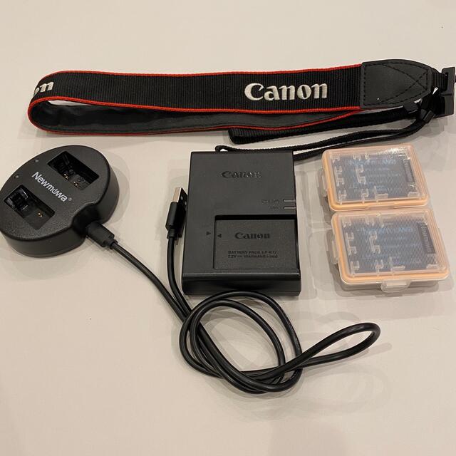 Canon(キヤノン)の【専用】Canon EOS kiss X9i ボディ 予備バッテリー付き  スマホ/家電/カメラのカメラ(デジタル一眼)の商品写真